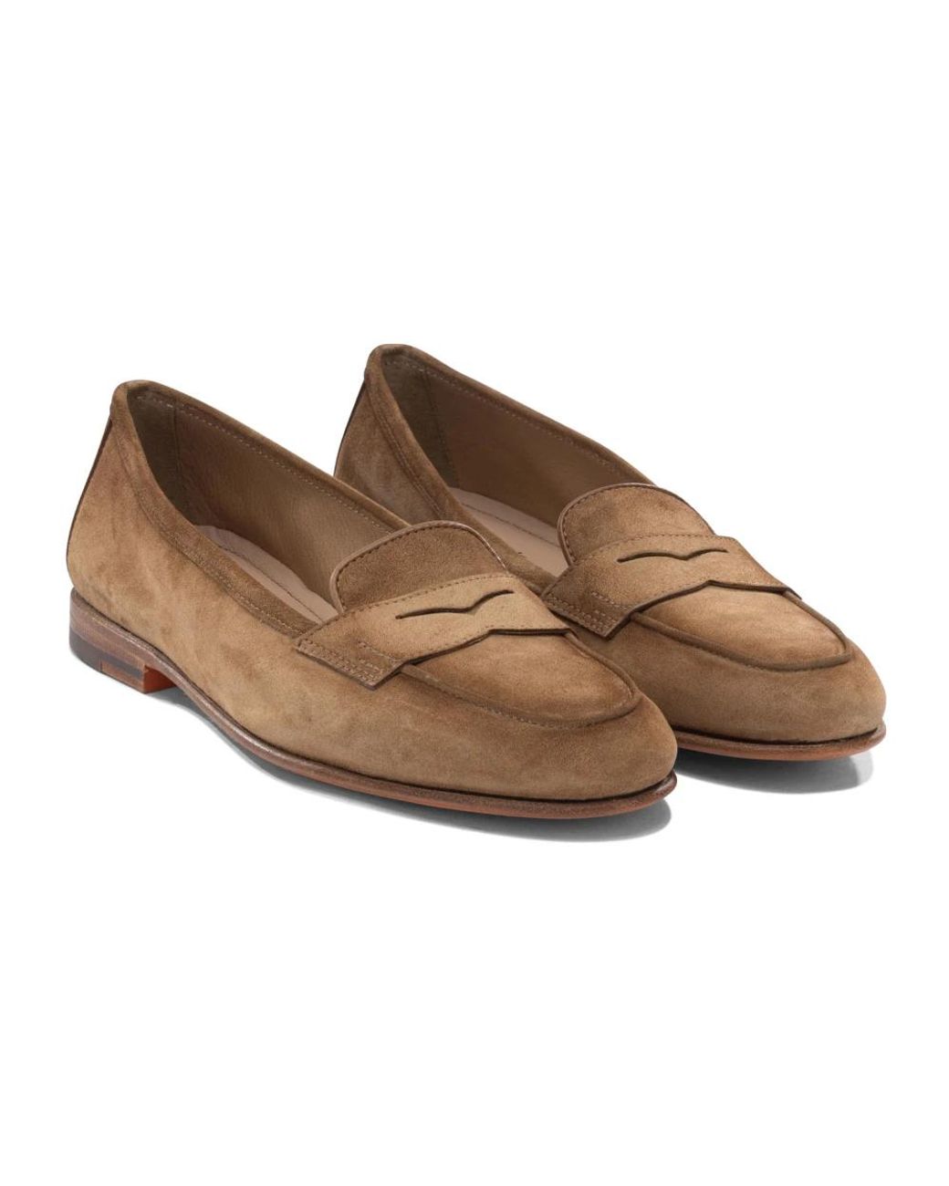 Santoni Brown Loafers
