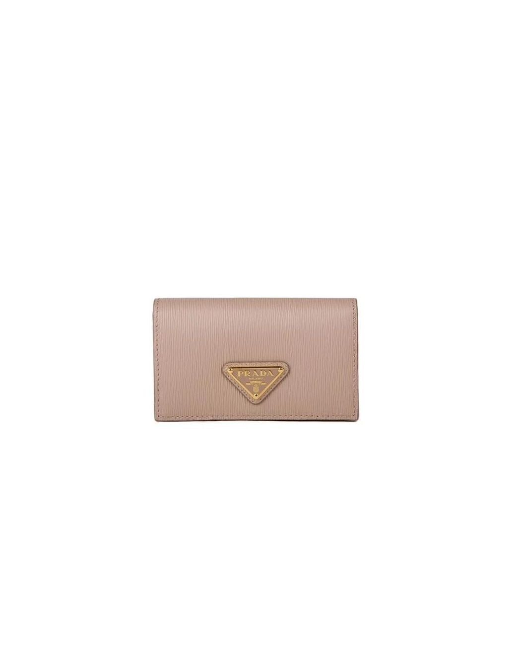 Wallets & Cardholders Prada de color Pink