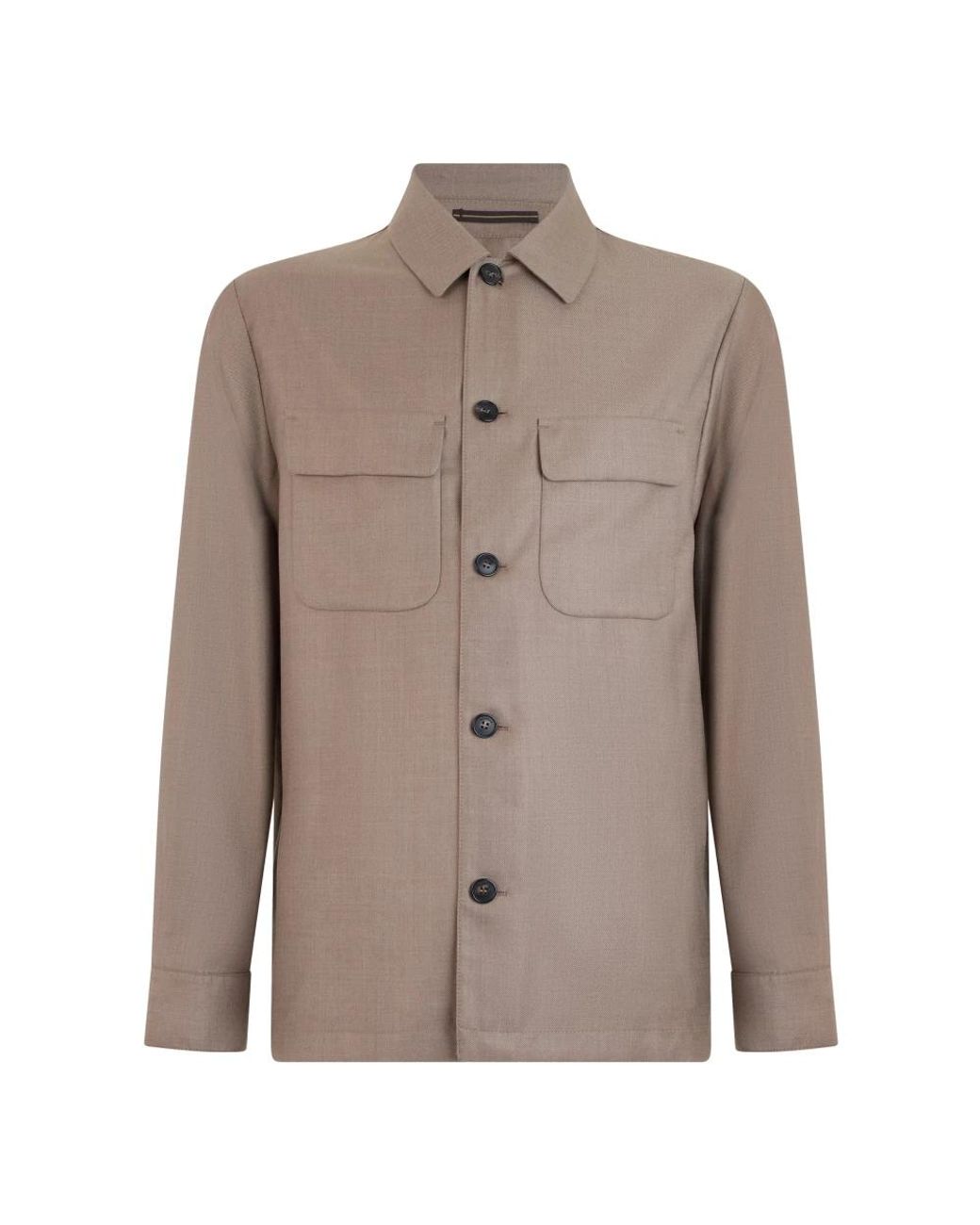 Slowear Wool Jacket in het Brown voor heren