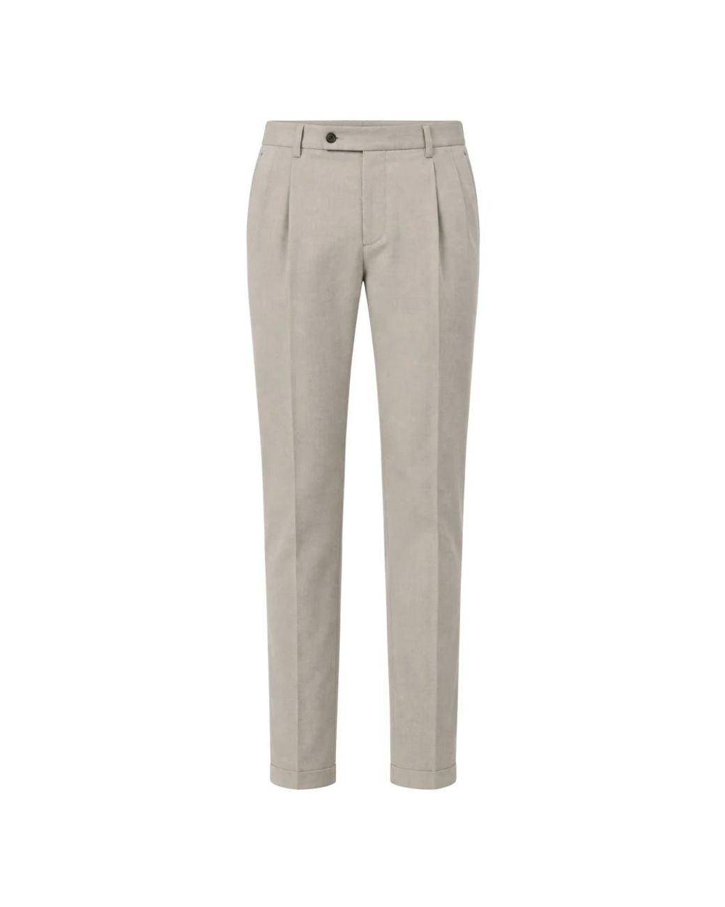 Berwich Gray Suit Trousers for men