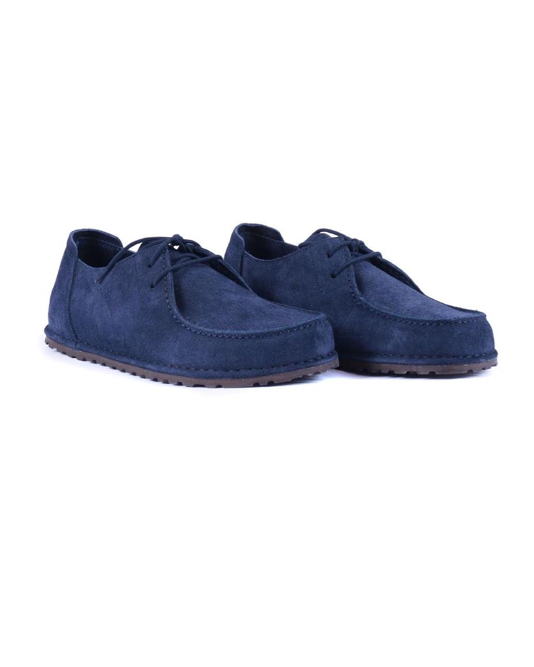 Birkenstock Blue Laced Shoes for men