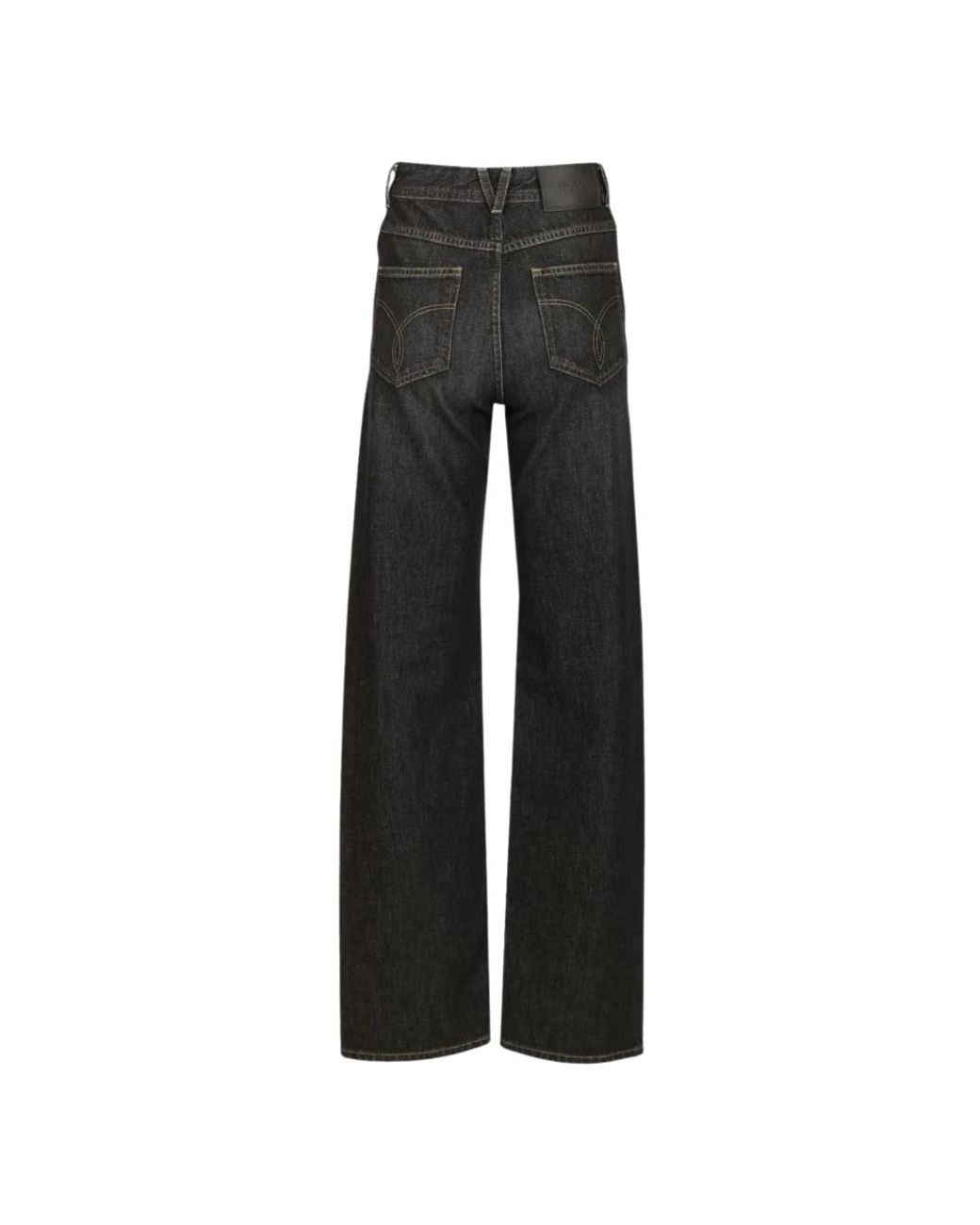 Versace Black Wide Jeans