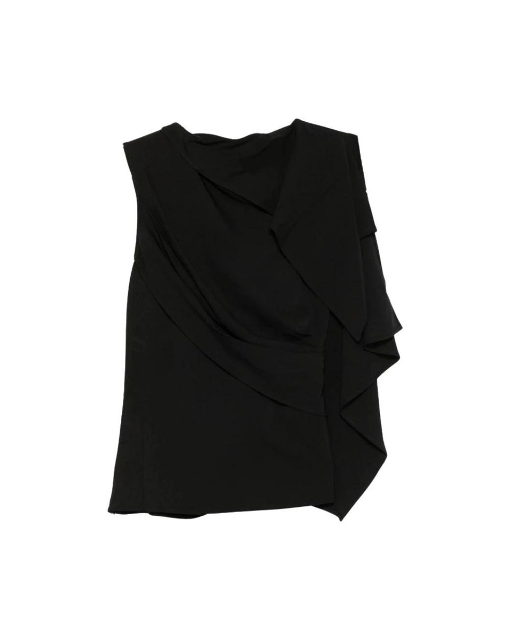 Entire studios Black Sleeveless Tops