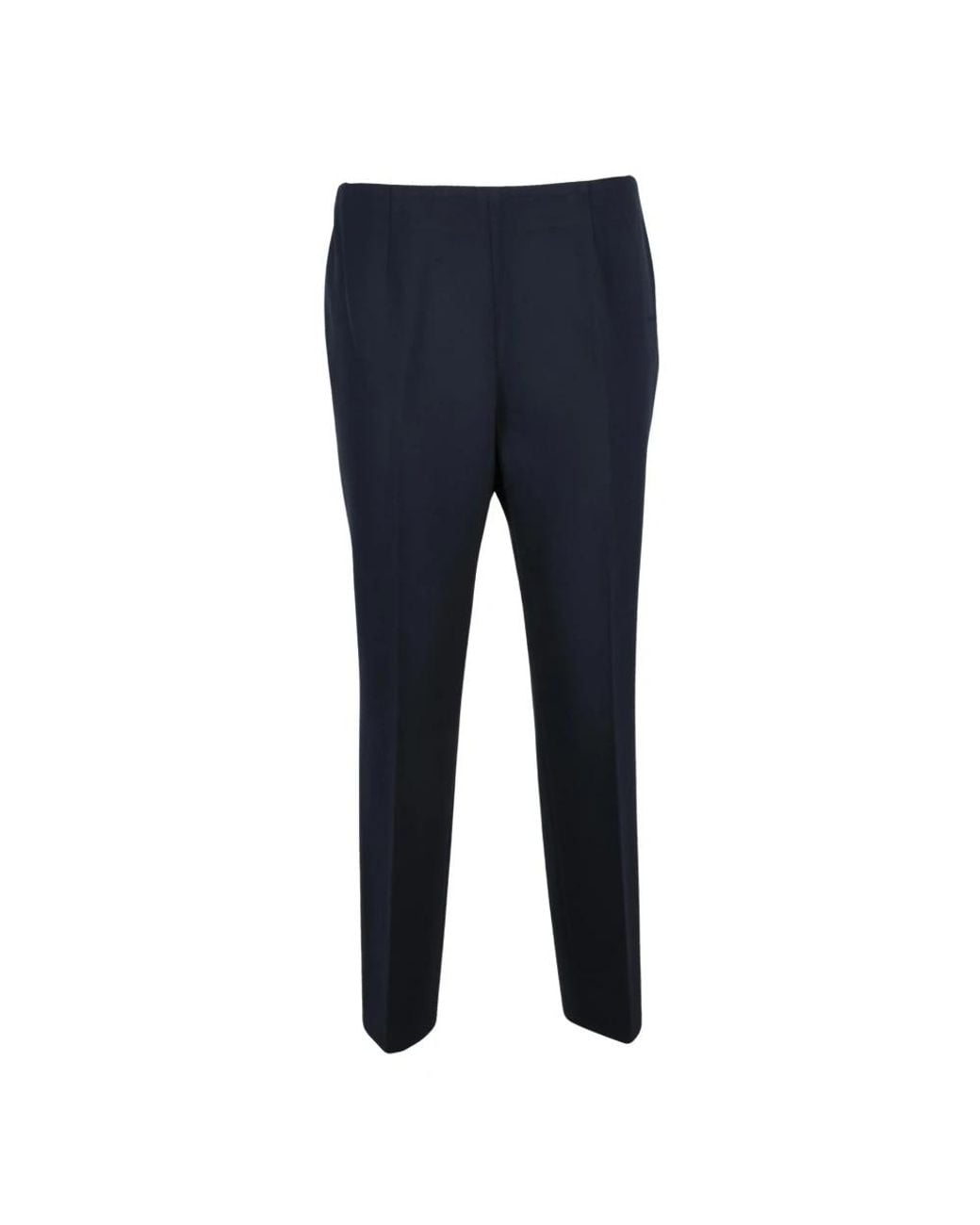Peserico Blue Straight Trousers