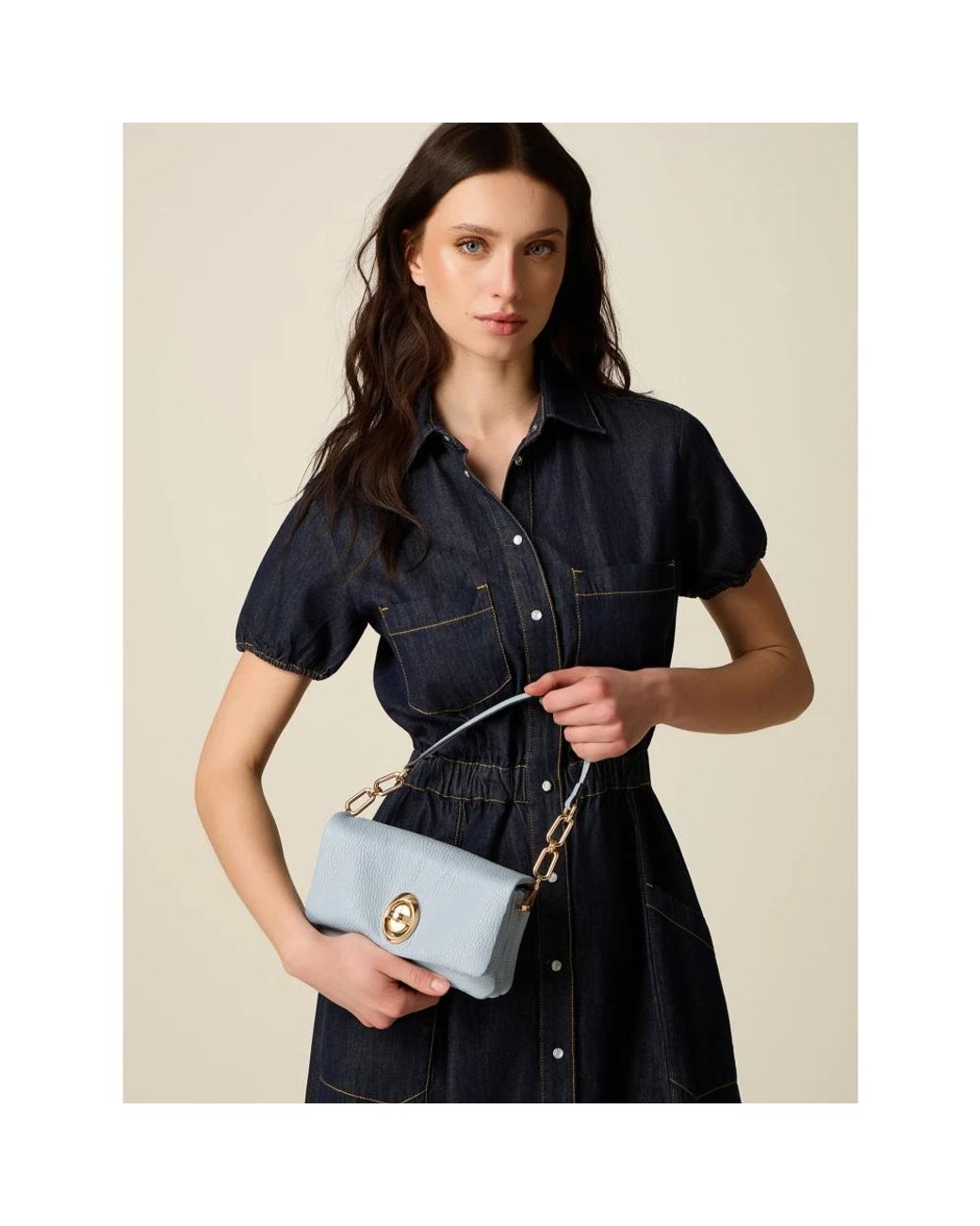 Handbags di Oltre in Blue