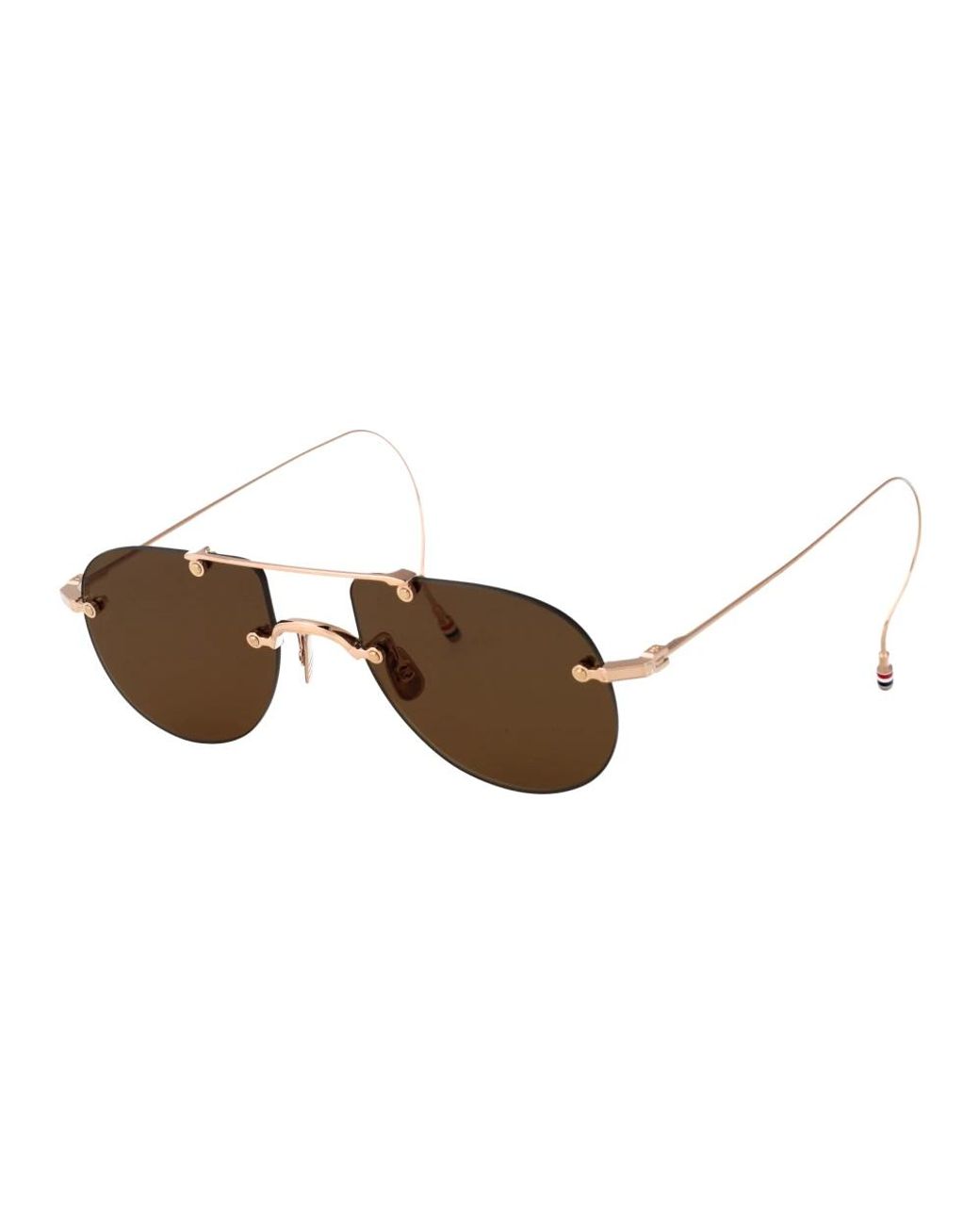 Thom Browne Brown Sunglasses