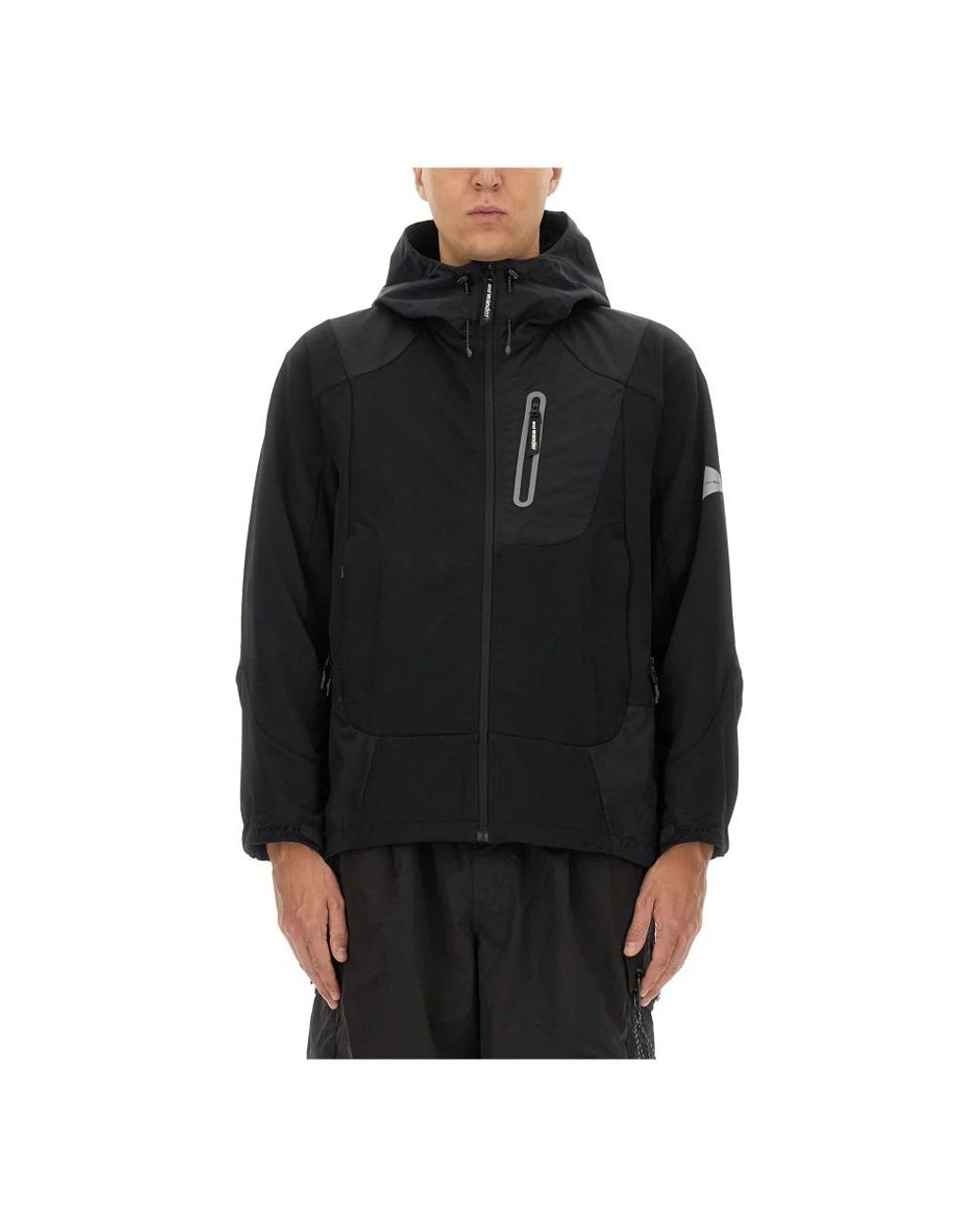 And Wander Black Light Jackets for men