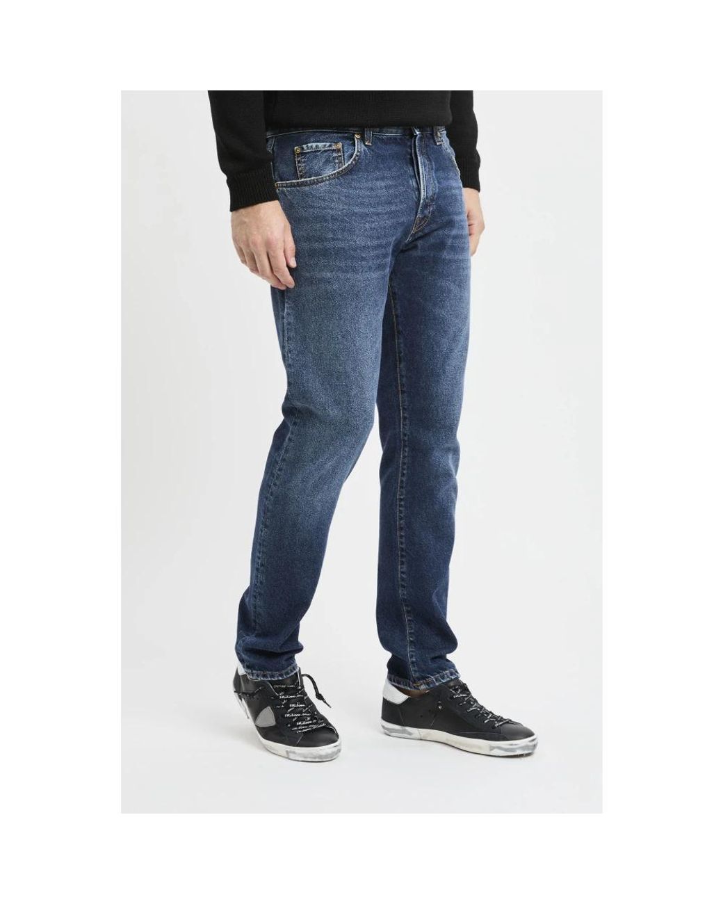 PT Torino Blue Slim Fit Jeans for men