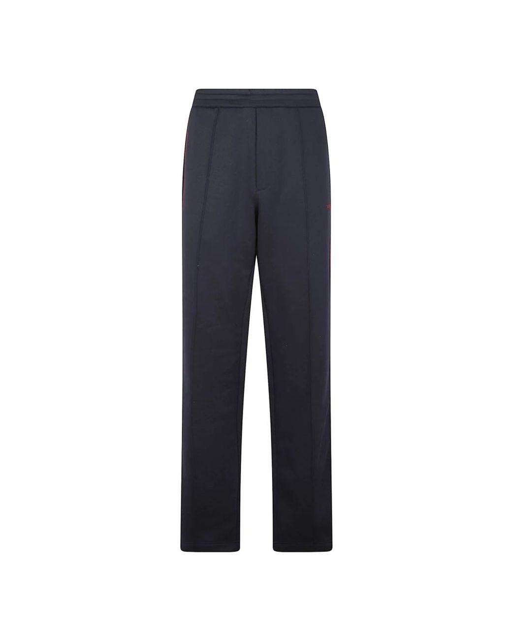 McQueen Blue Straight Trousers for men