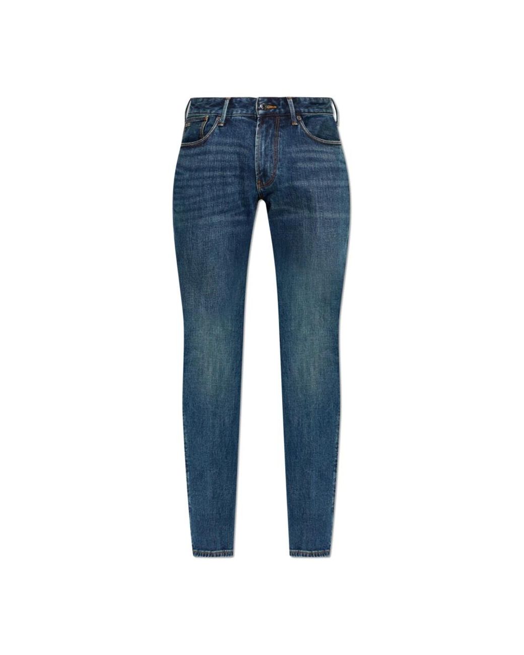 Emporio Armani Blue Slim-Fit Jeans for men