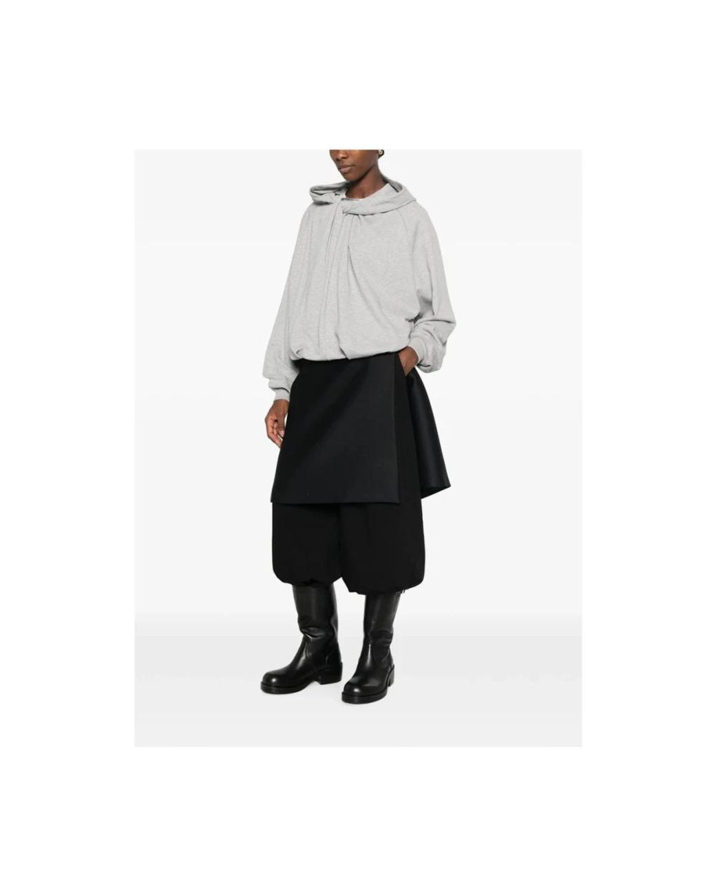 Dries Van Noten Gray Hoodies