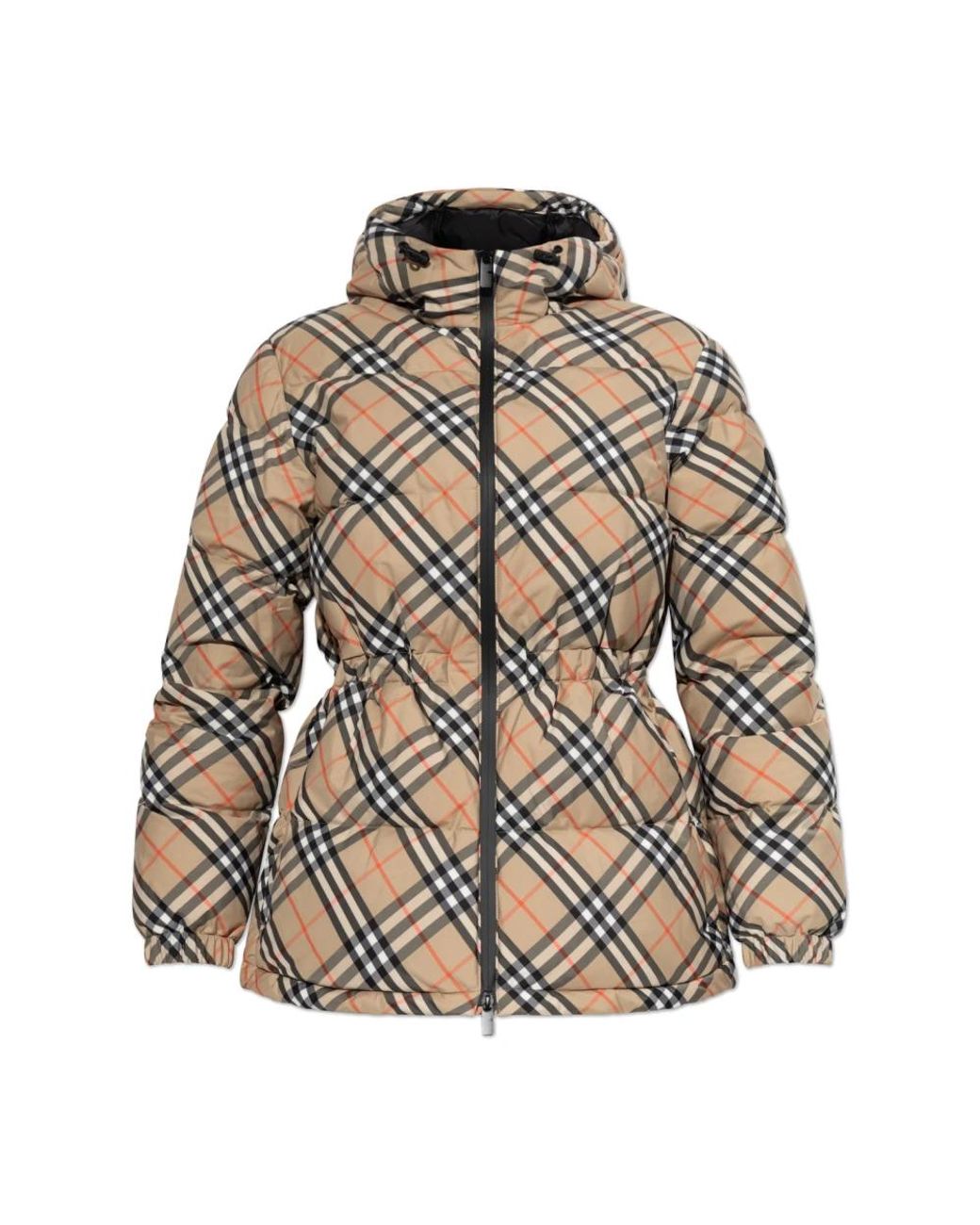 Burberry Jassen ,Leer Keswick Jacket in het Natural