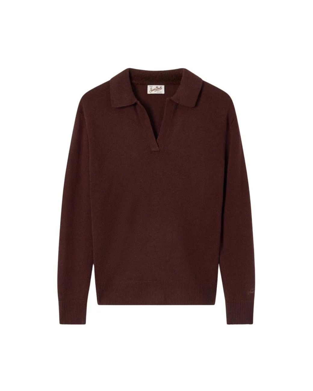Mc2 Saint Barth Brown Polo Shirts