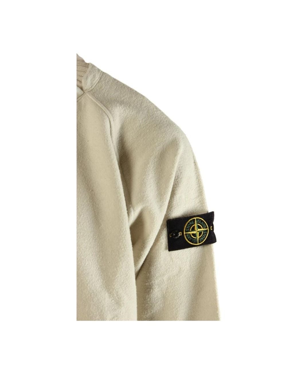 Stone Island White Sweatshirts for men