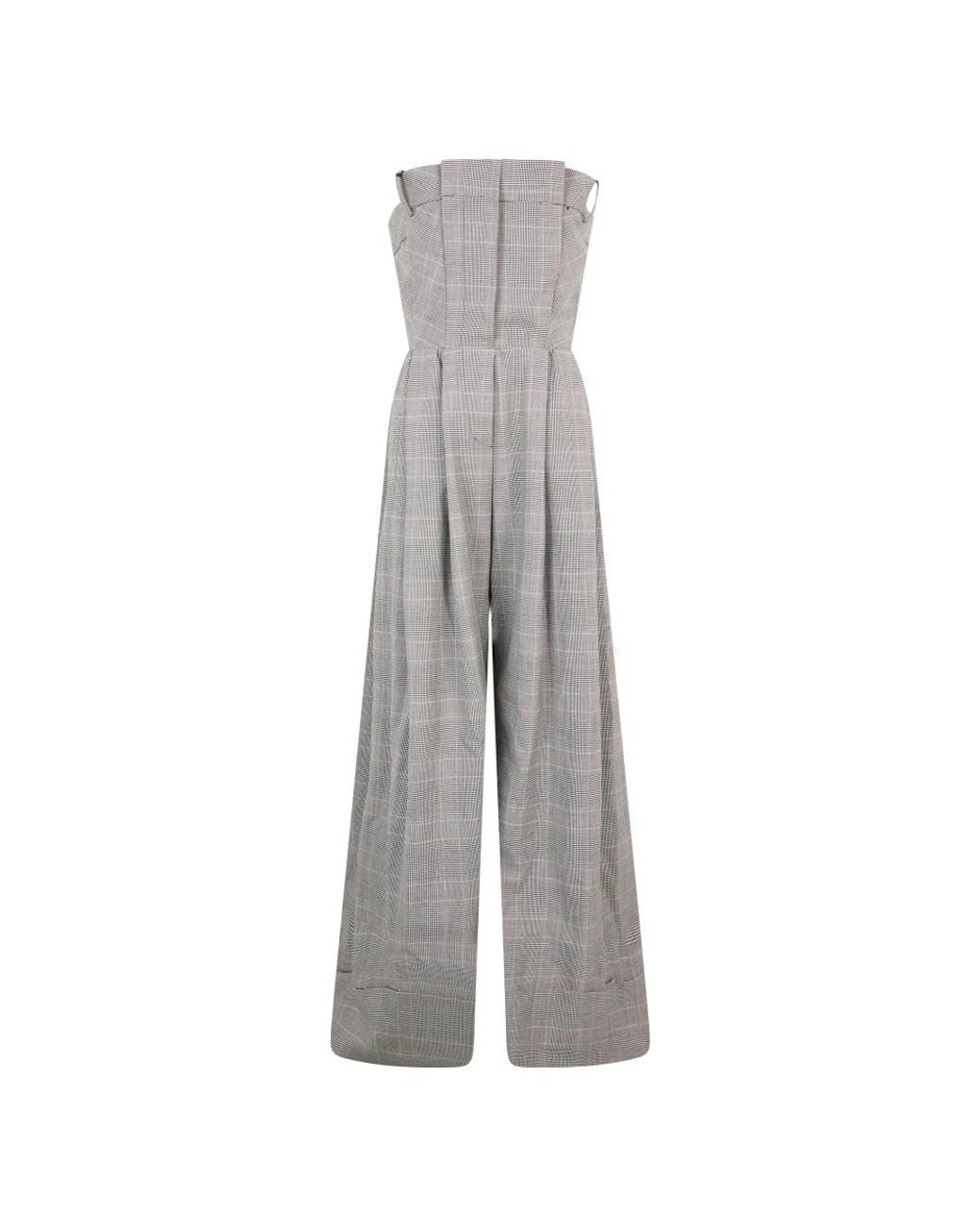 Moschino Gray Jumpsuits