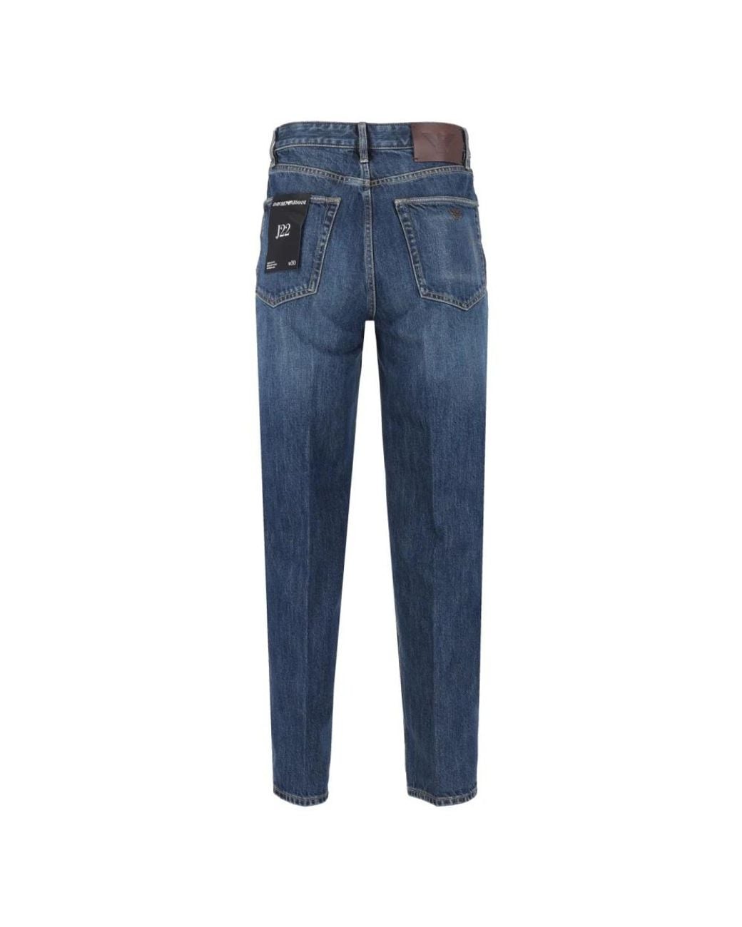 Emporio Armani Blue Slim Fit Jeans for men