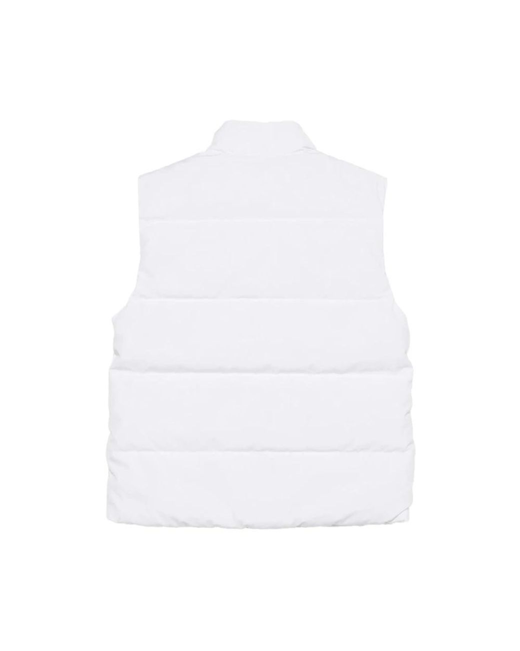 Canada Goose White Waistcoats for men