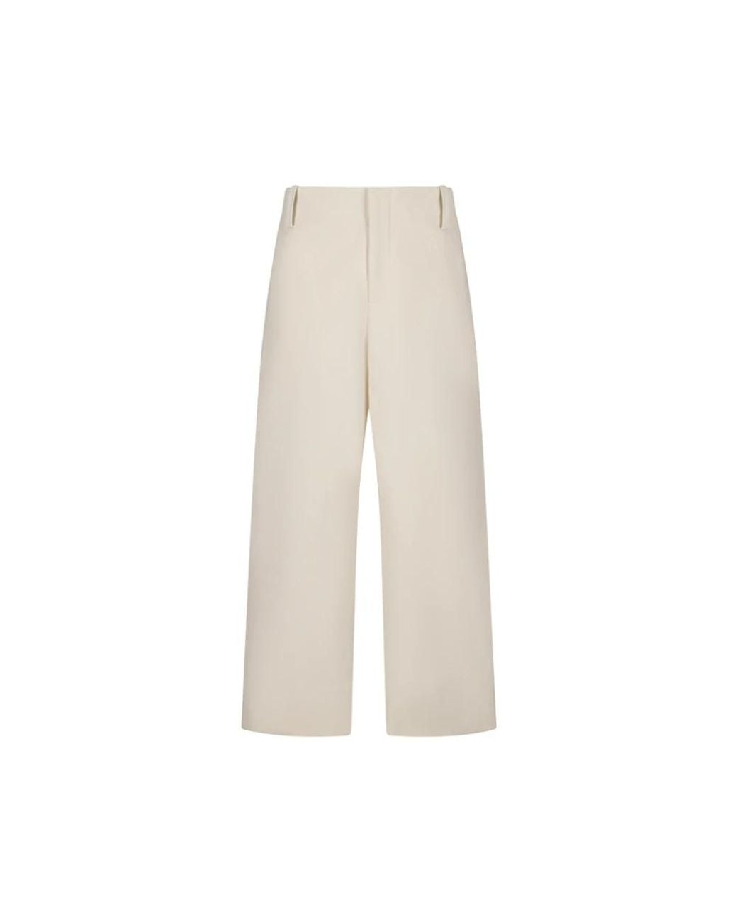 Jacquemus Wide Trousers in het White voor heren