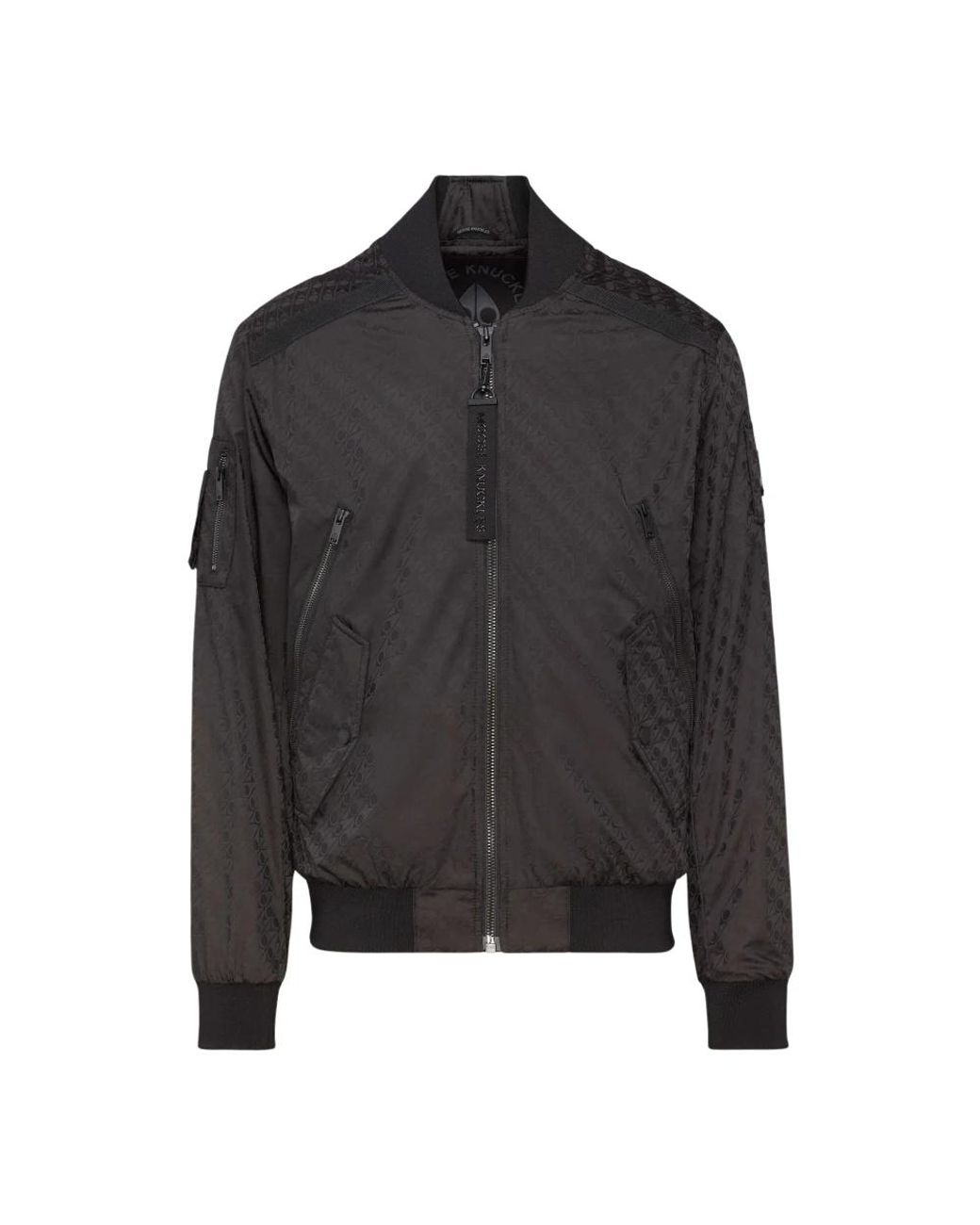 Moose Knuckles Black Bomber Jackets for men