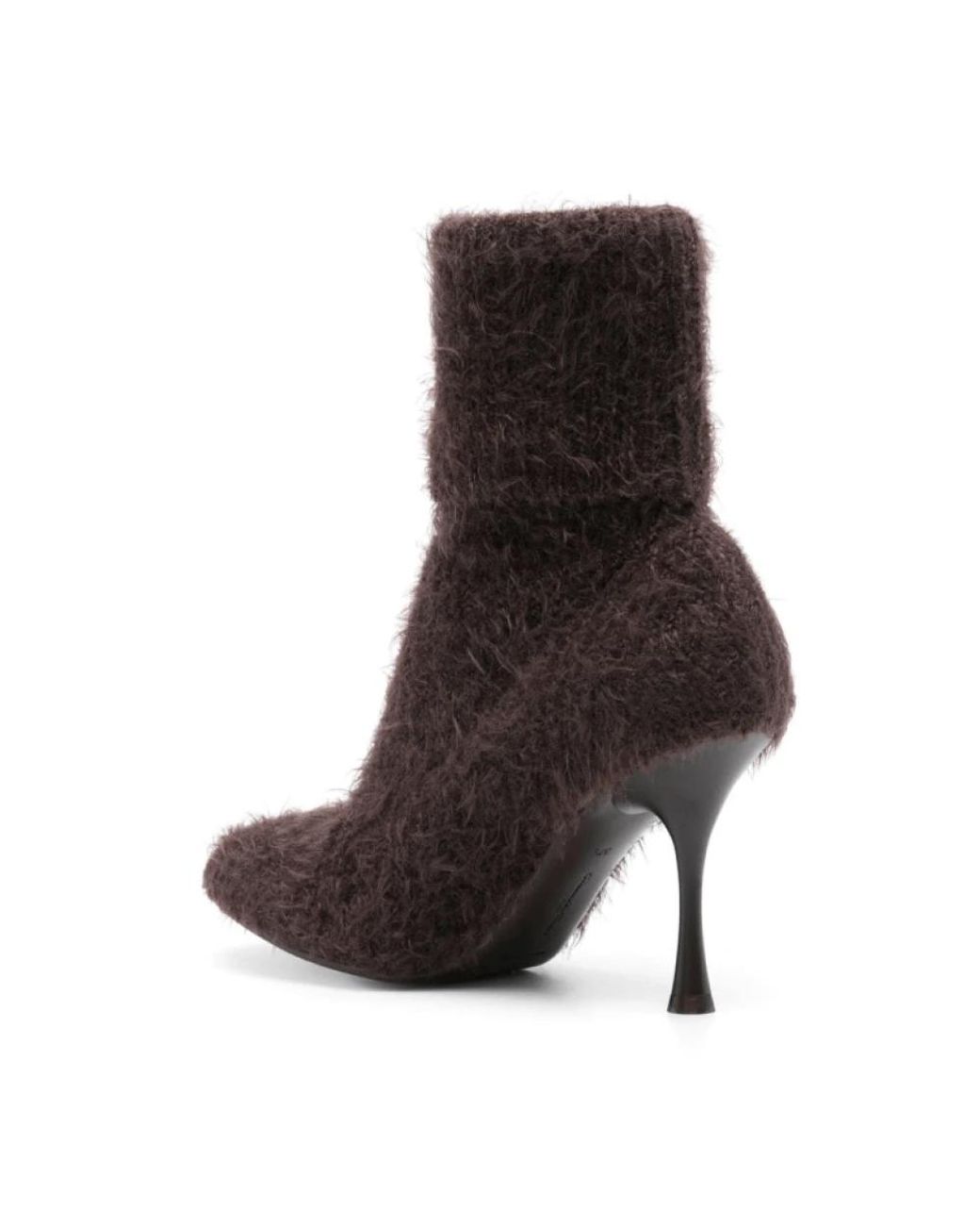 Gianvito Rossi Schoenen ,Bruin ,Gebreide Cedar Enkellaarsjes in het Brown