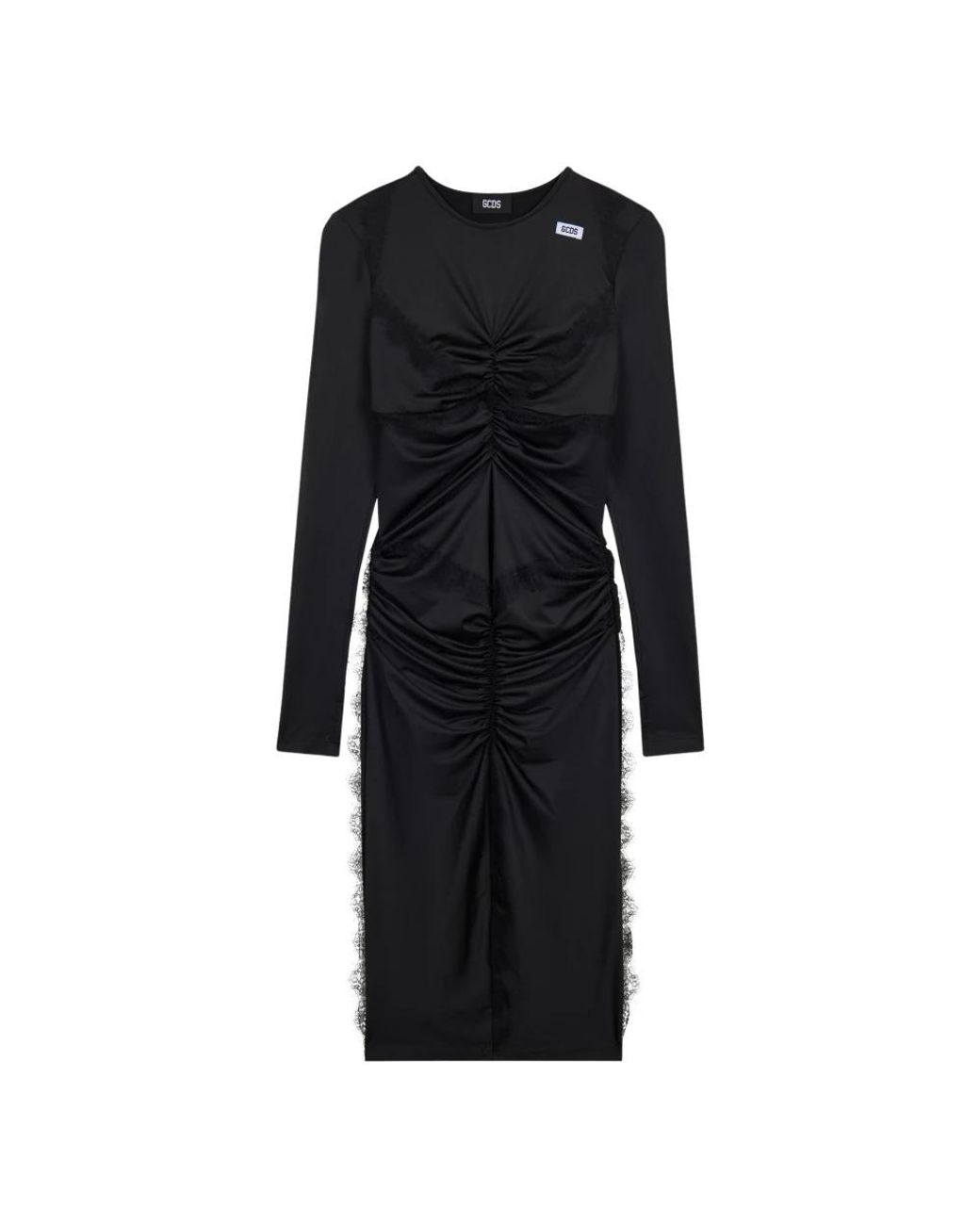 Gcds Black Midi Dresses