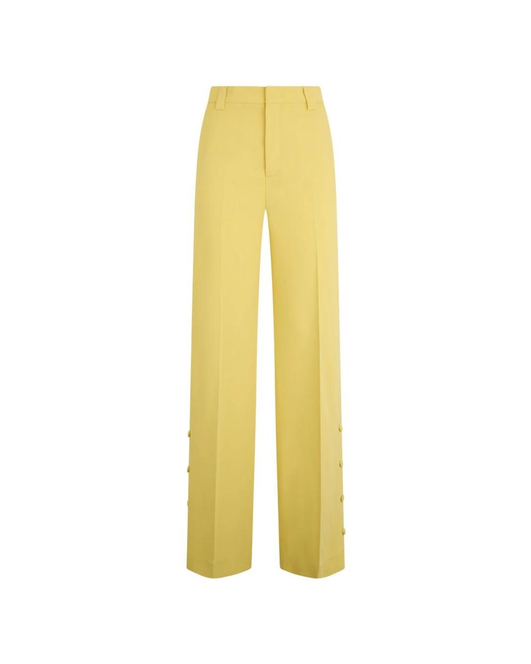 RED Valentino Yellow Wide Trousers