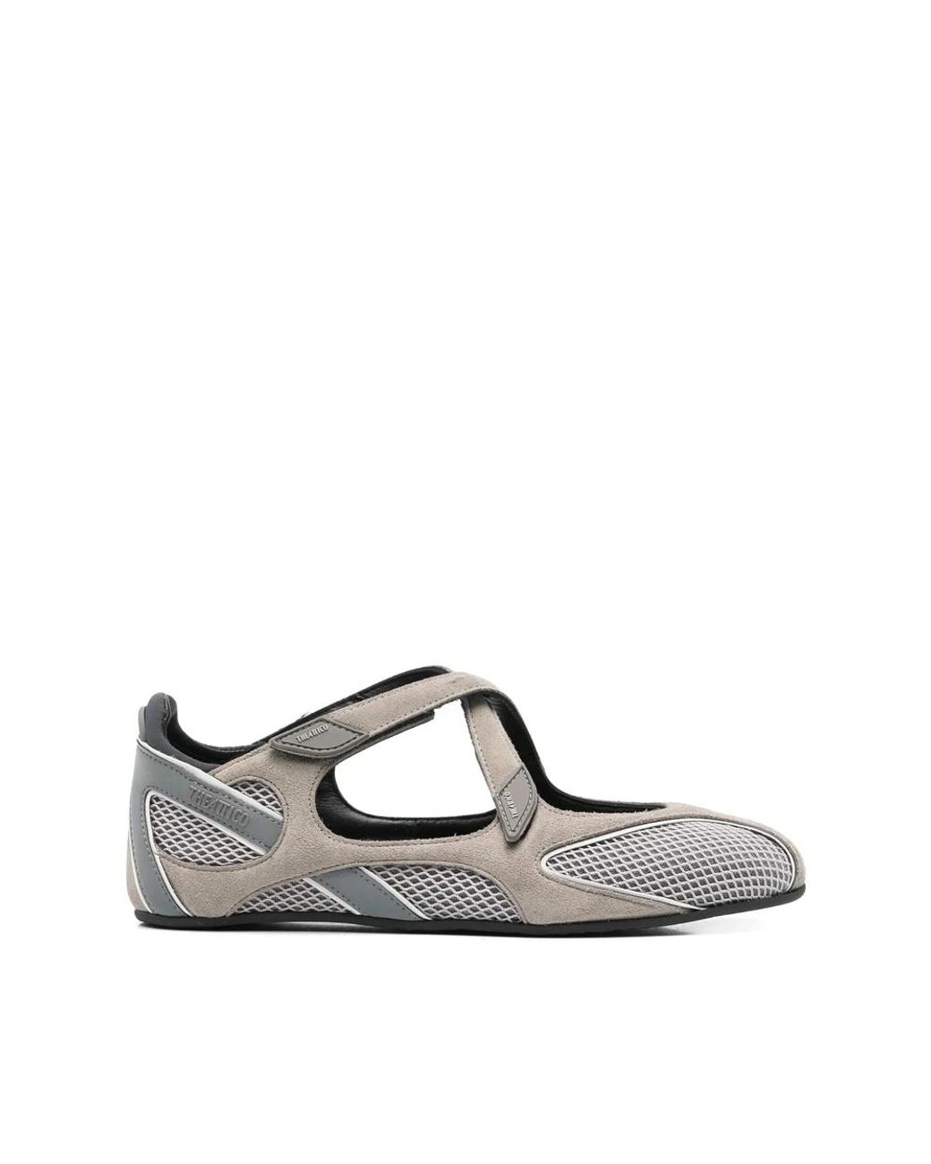 The Attico Gray Sneakers 'Nomad'