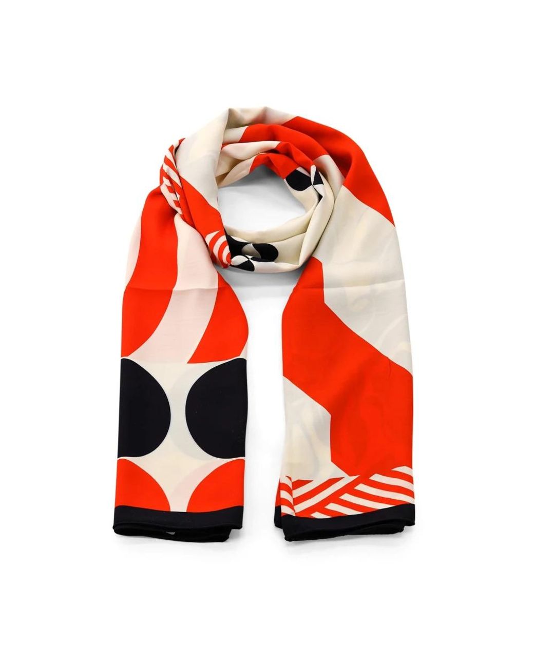 Dries Van Noten Red Scarves