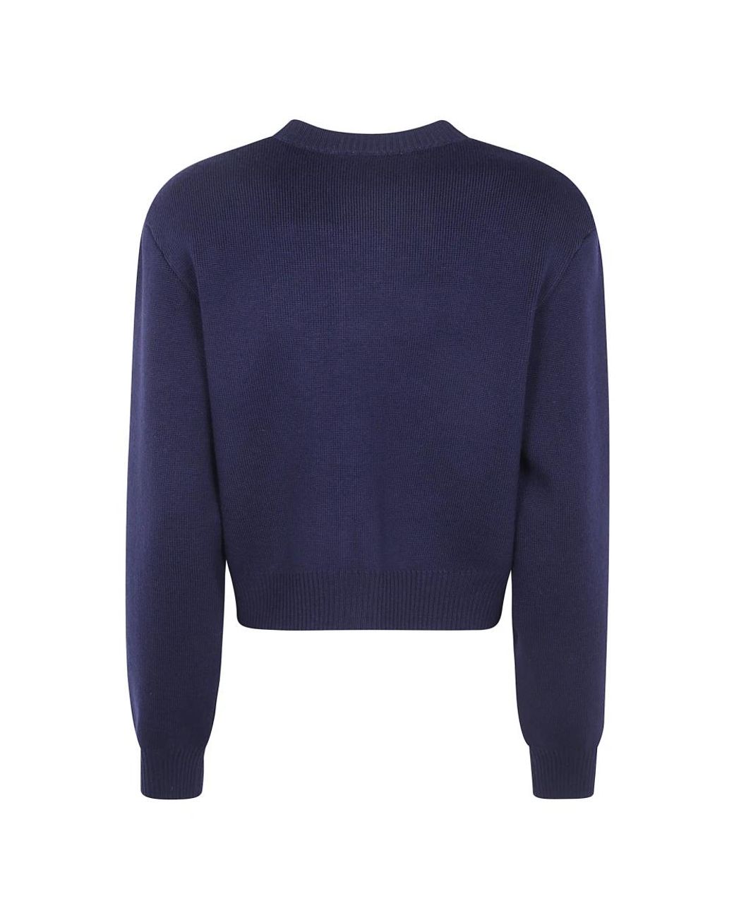 Rohe Blue Statement Schulter Cardigan