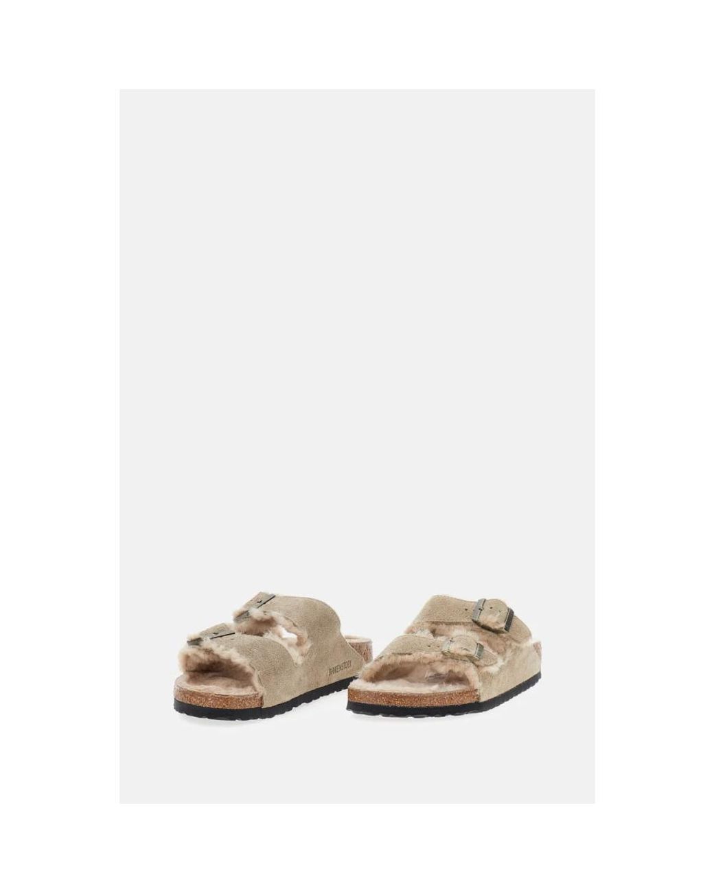Birkenstock Natural Sliders