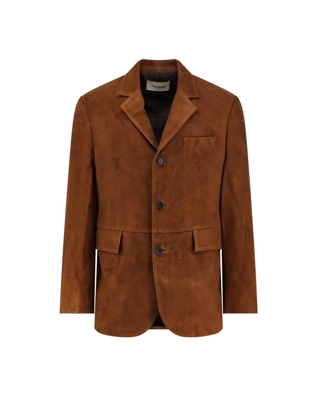 TONYWACK Brown Blazers for men