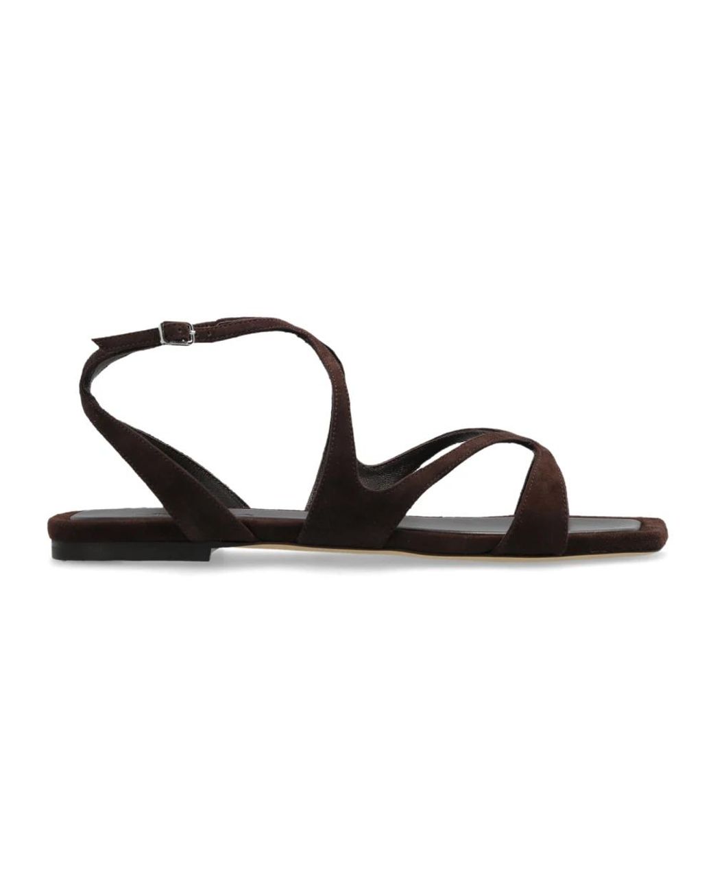 Jimmy Choo Black Ayla Flat
