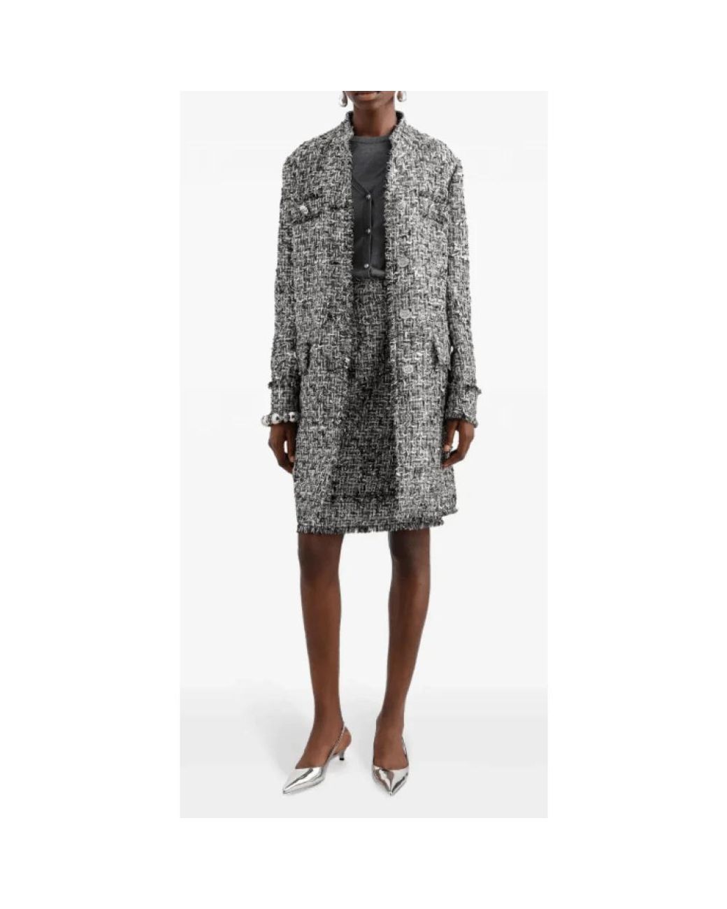Cardigans Dolce & Gabbana en coloris Gray