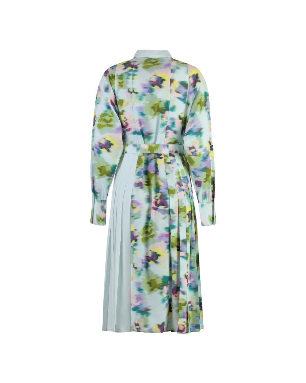 St. John Blue Shirt Dresses