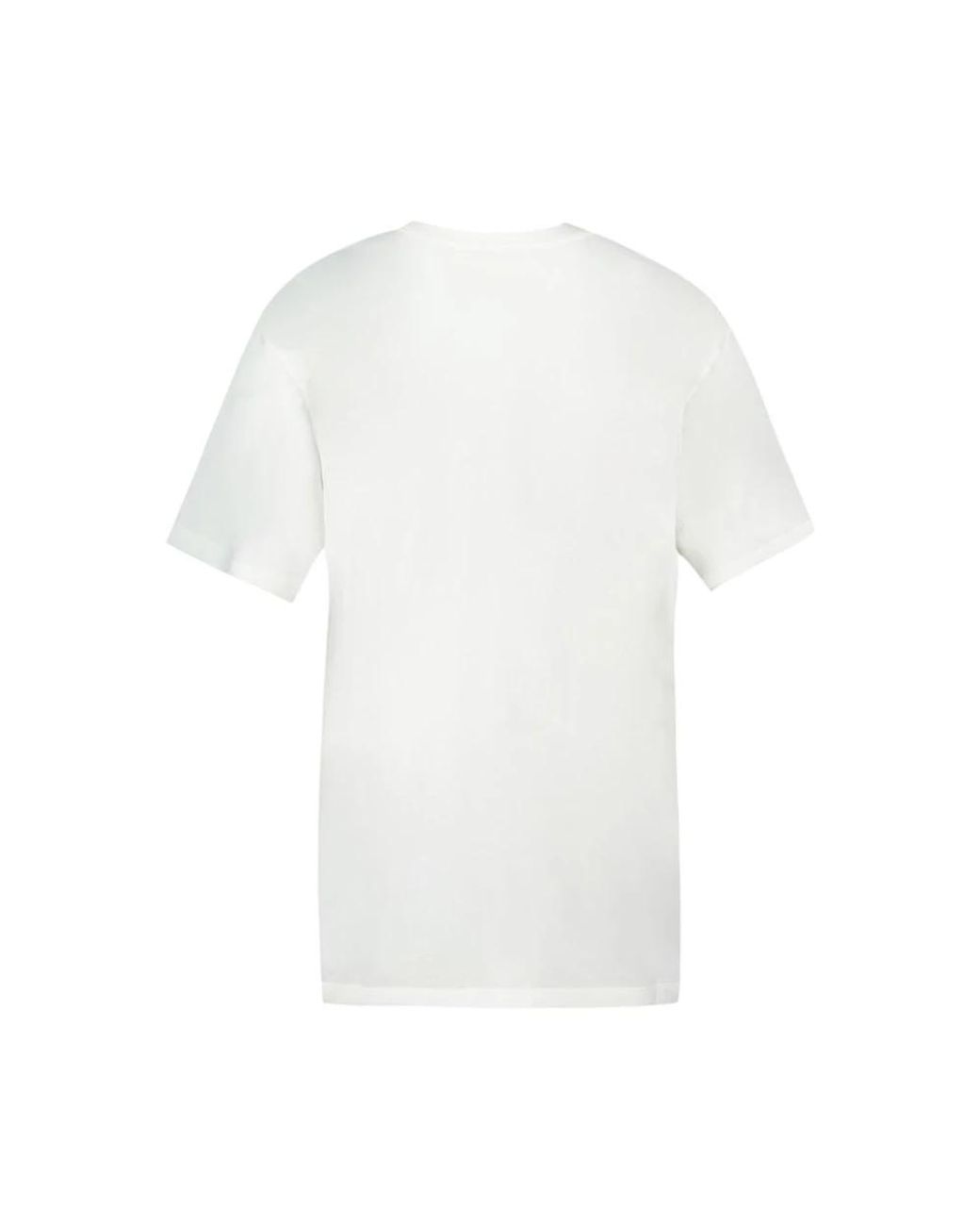 MM6 by Maison Margiela White T-Shirts for men