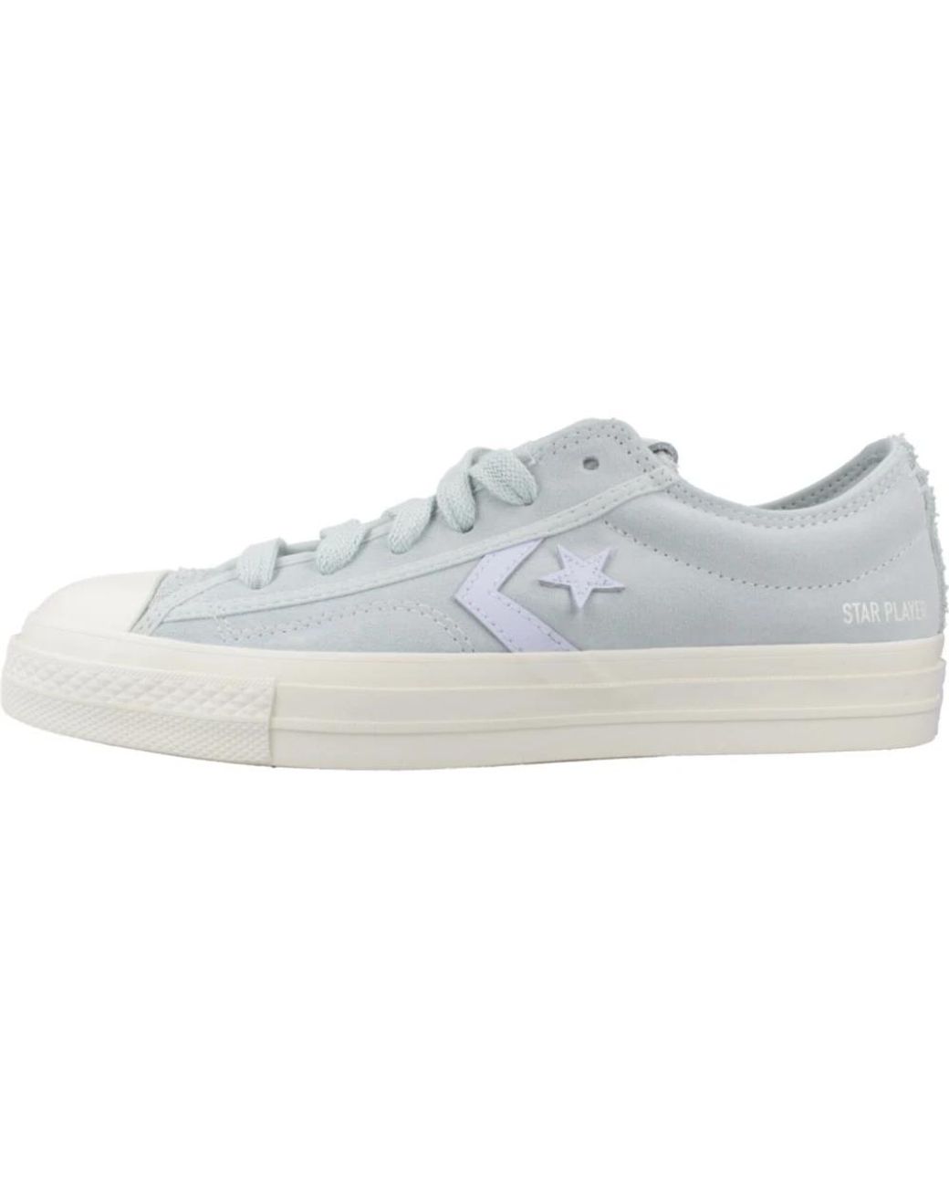 Converse Schoenen ,Blauw ,Kleurrijke Star Player Sneakers in het White