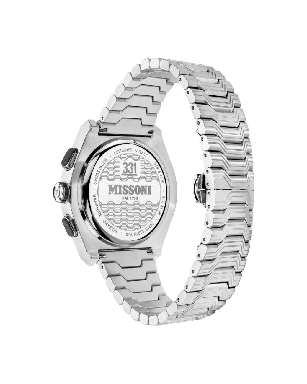 Missoni Metallic Watches for men