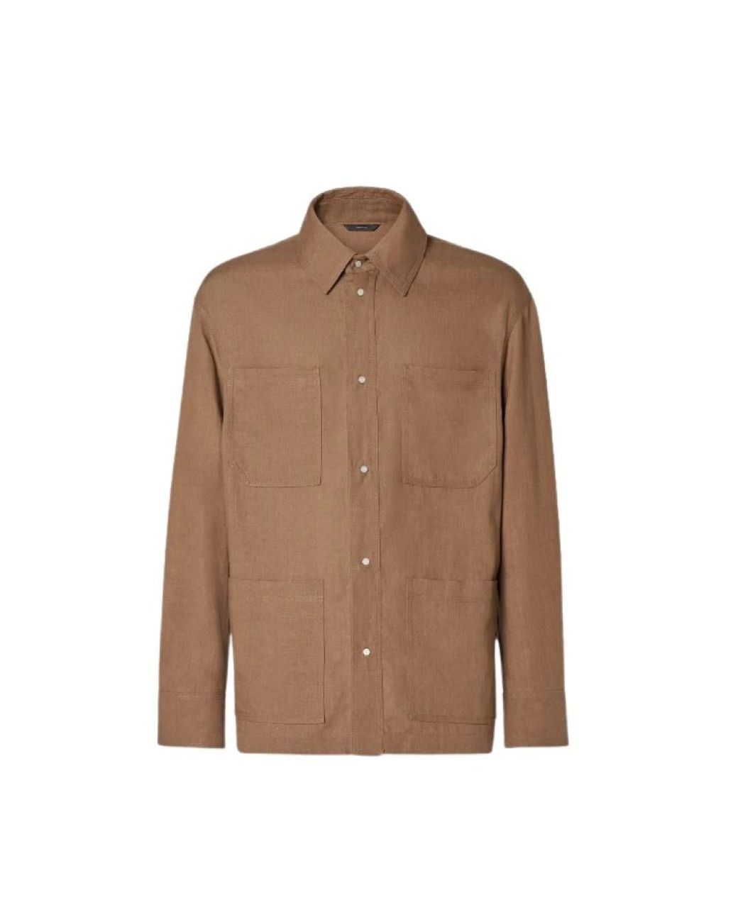 Fendi Brown Light Jackets for men