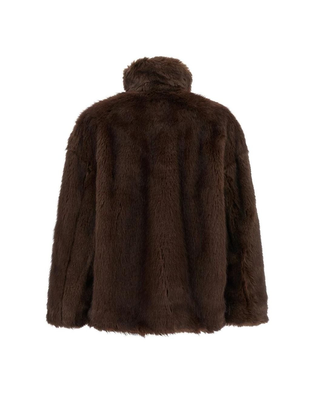 Thelatest Brown Faux Fur & Shearling Jackets