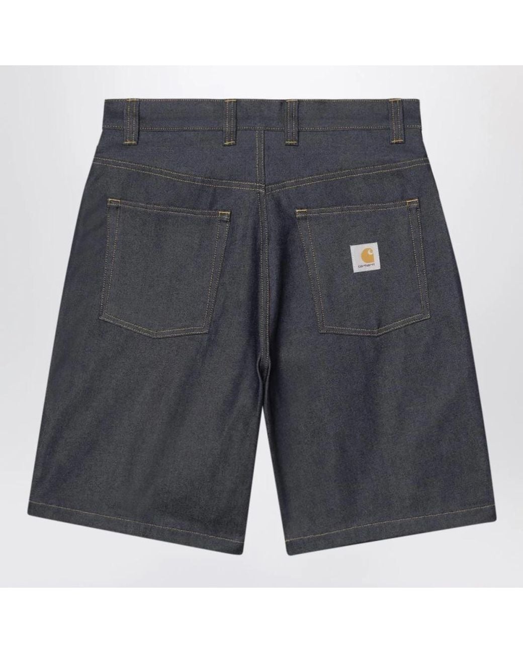 Carhartt Blue Denim Shorts for men