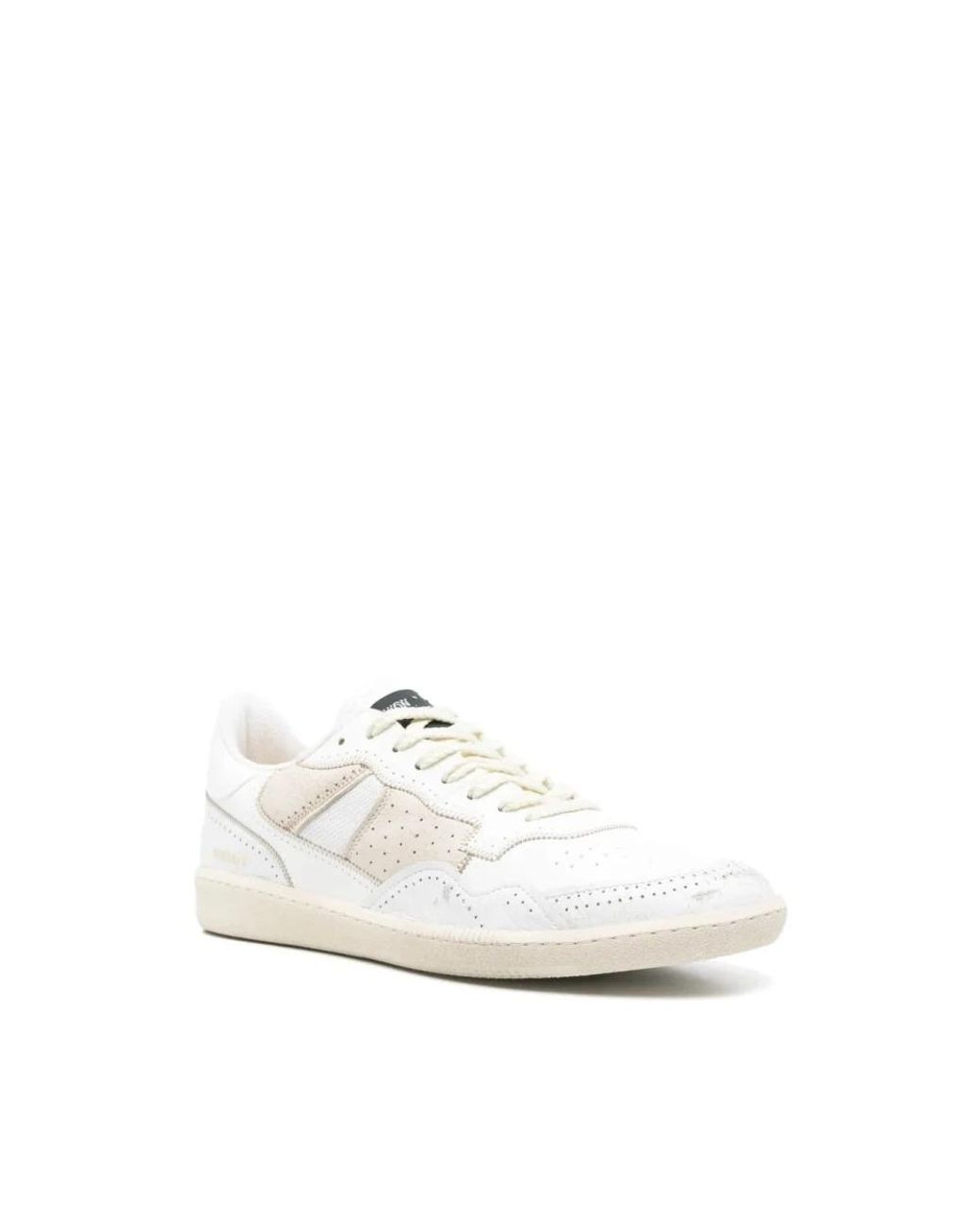 HIDNANDER Mega Leder Sneaker in White für Herren