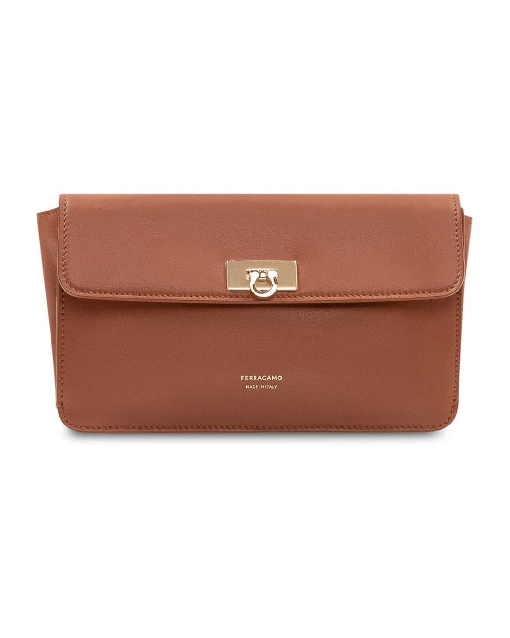 Ferragamo Brown Cross Body Bags