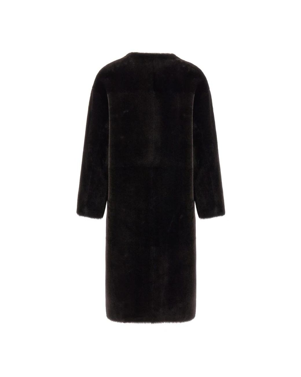 Blancha Black Faux Fur & Shearling Jackets