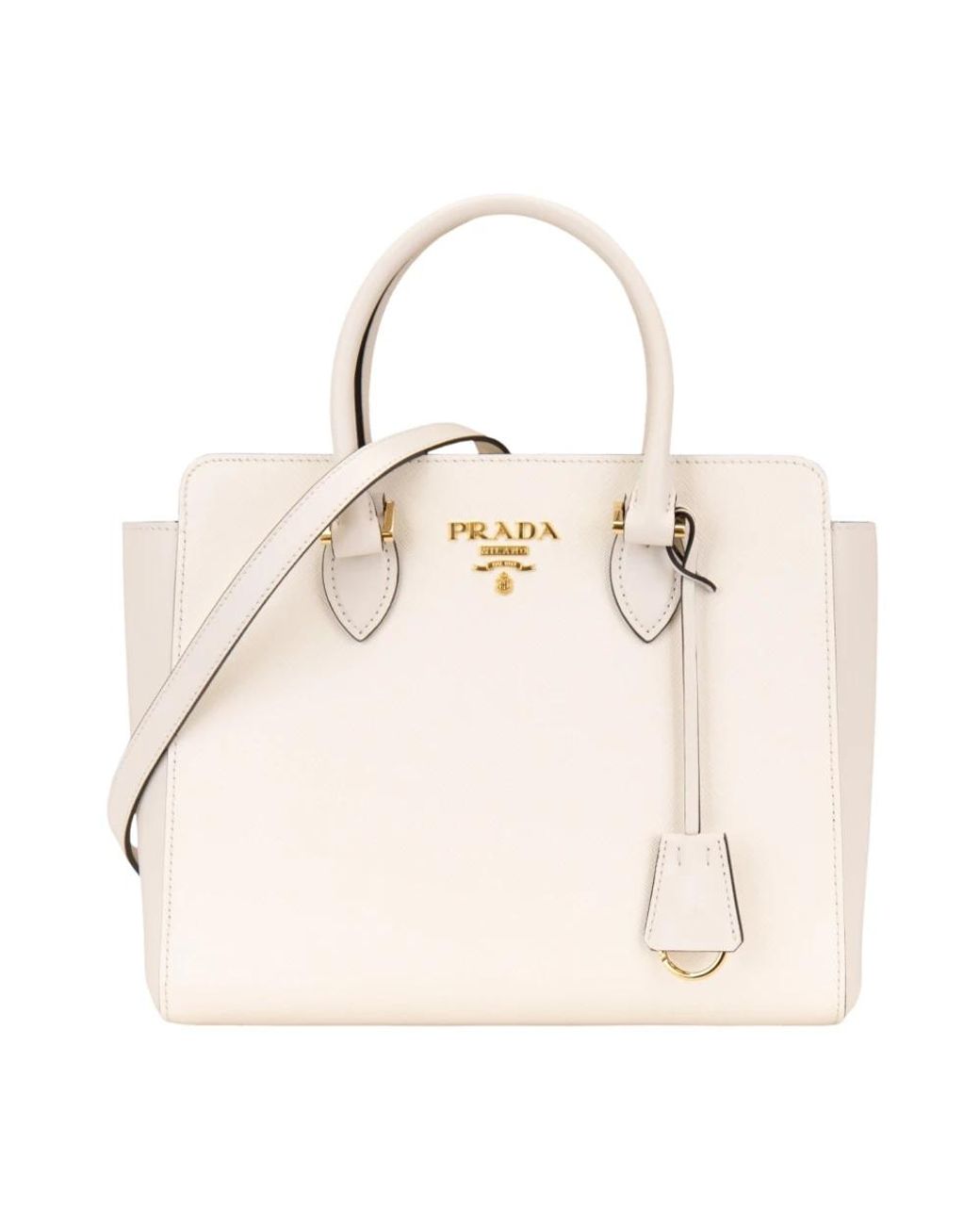 Prada Natural Cross Body Bags