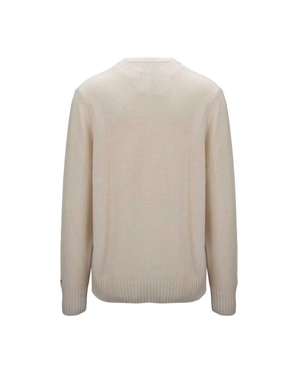 Mc2 Saint Barth Gray Round-Neck Knitwear for men