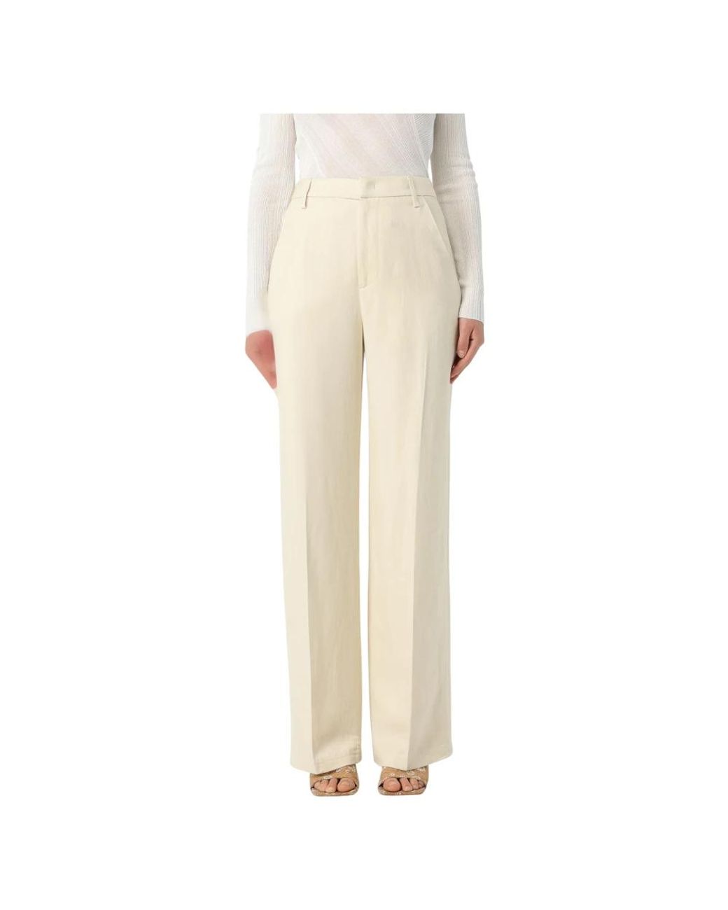 Dondup Natural Straight Trousers