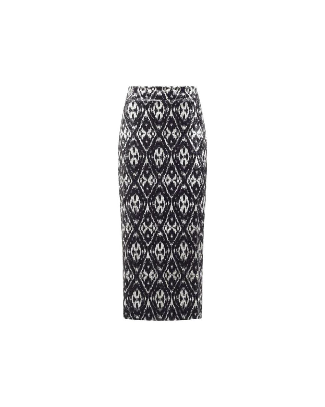 Pierre Louis Mascia Black Pencil Skirts