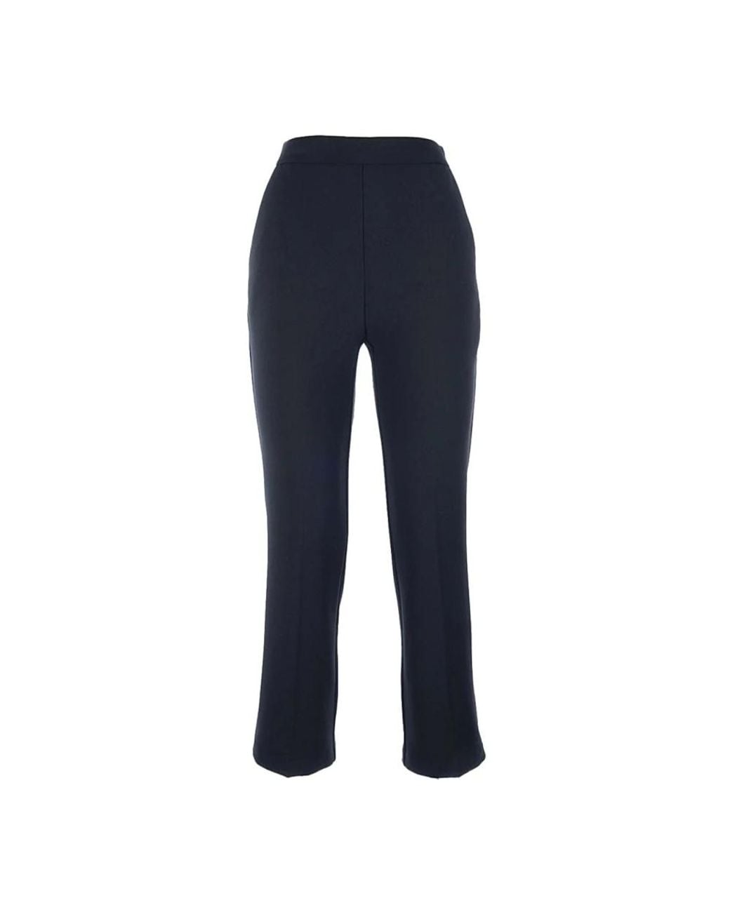 Elisabetta Franchi Blue Slim-Fit Trousers