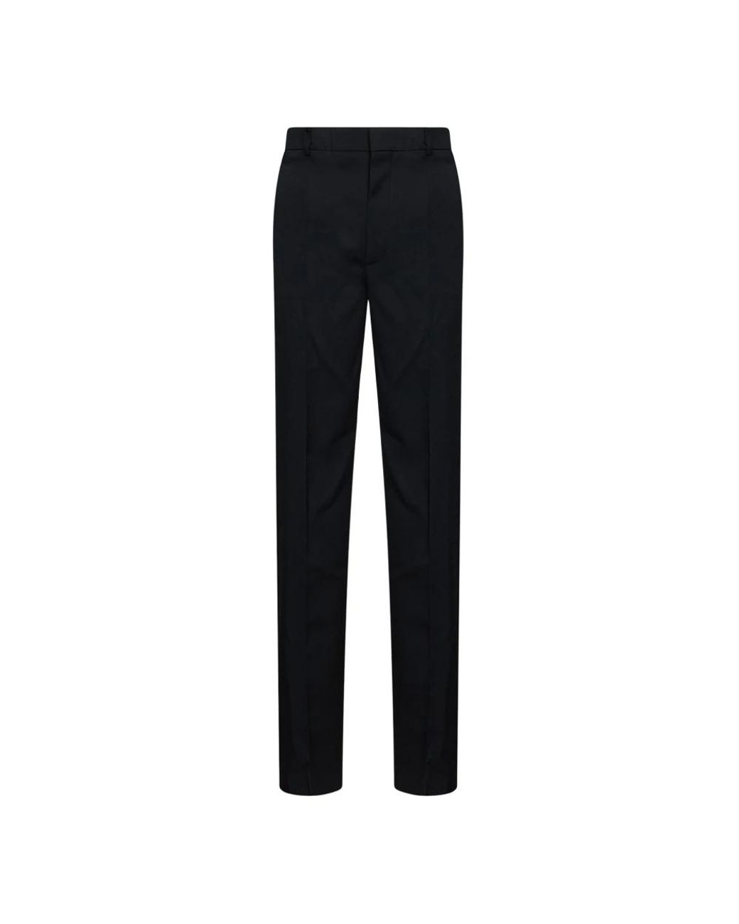 Bottega Veneta Black Straight Trousers