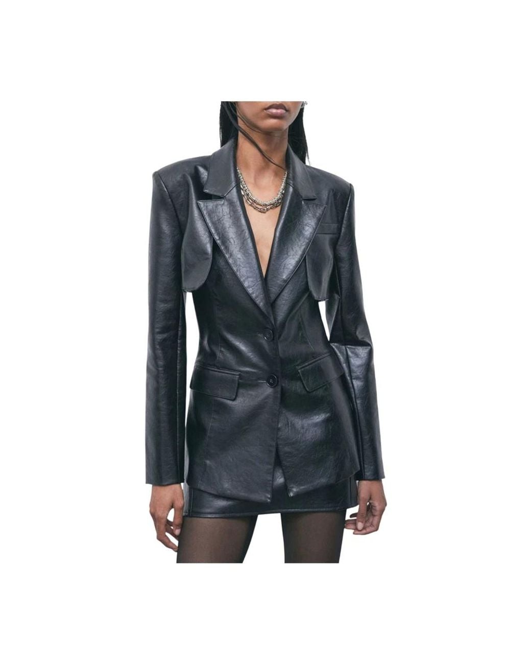 Patrizia Pepe Black Blazers